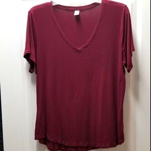 Maroon shirt